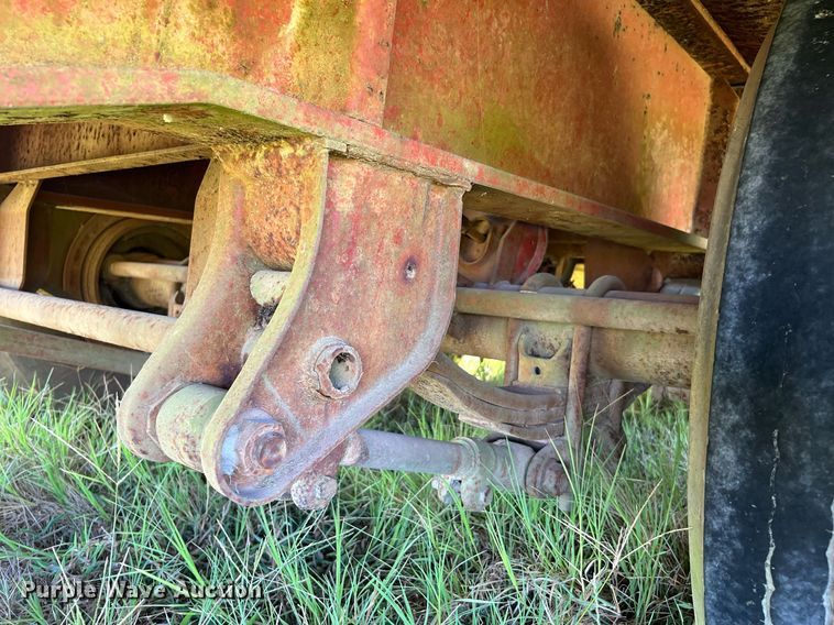 image for item DQ2148 1981 Aztec FCB-6645  drop deck equipment trailer