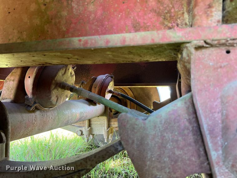 image for item DQ2148 1981 Aztec FCB-6645  drop deck equipment trailer