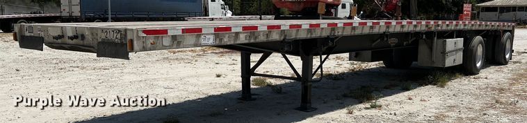 image for item DQ2178 1998 Wilson CF900  flatbed trailer