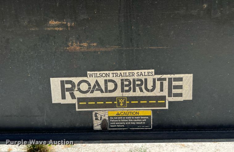 image for item DQ2178 1998 Wilson CF900  flatbed trailer