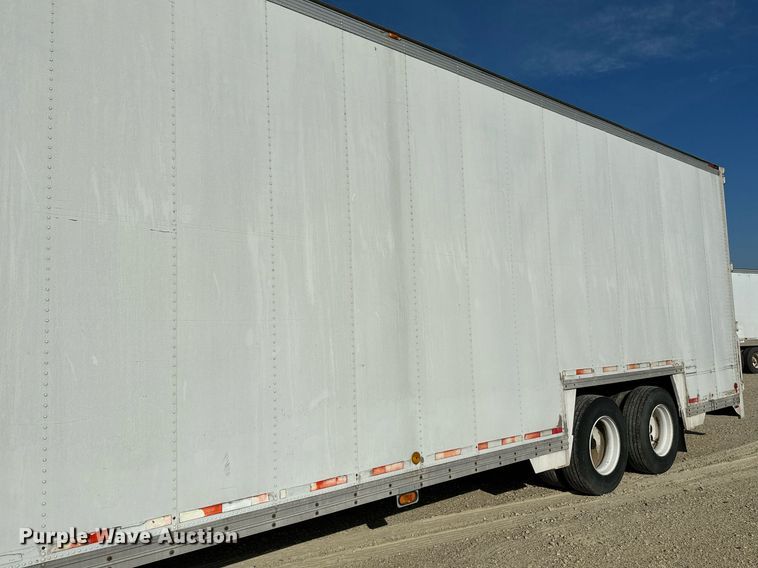 image for item HN9989 1985 Kentucky  dry van trailer