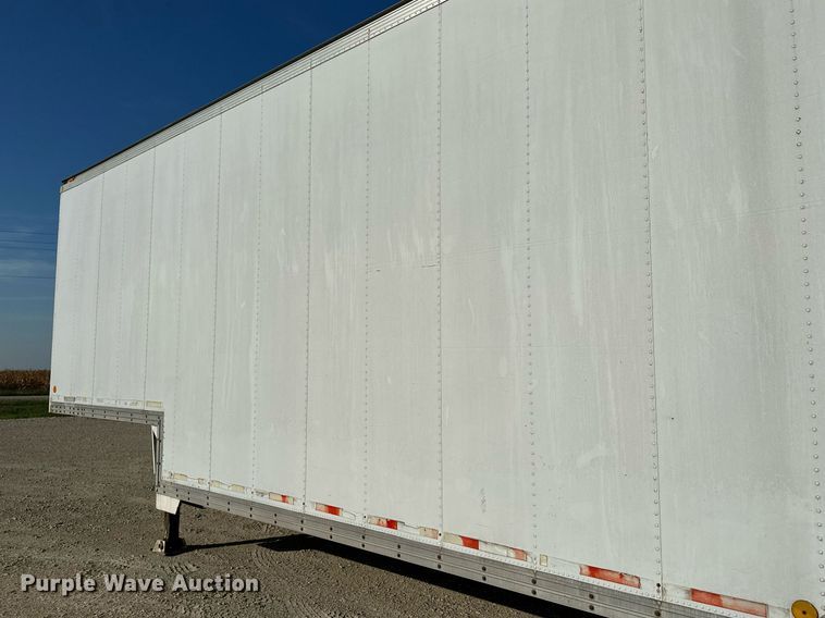 image for item HN9989 1985 Kentucky  dry van trailer
