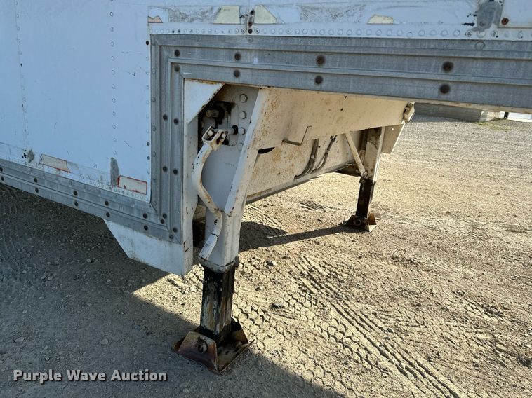 image for item HN9989 1985 Kentucky  dry van trailer