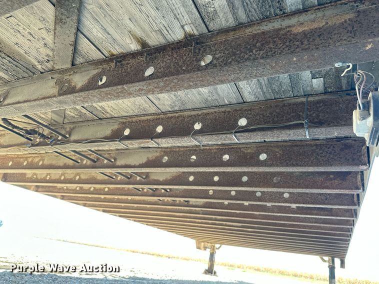 image for item HN9989 1985 Kentucky  dry van trailer