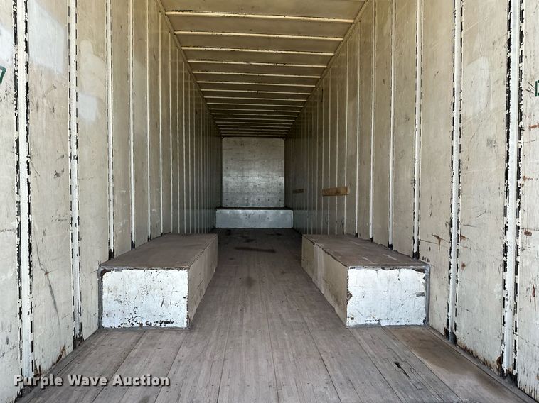 image for item HN9989 1985 Kentucky  dry van trailer