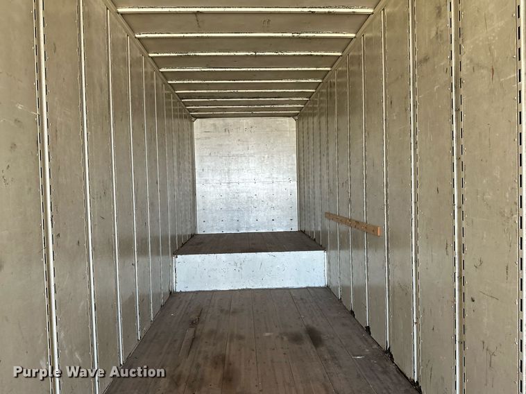 image for item HN9989 1985 Kentucky  dry van trailer
