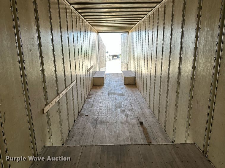 image for item HN9989 1985 Kentucky  dry van trailer