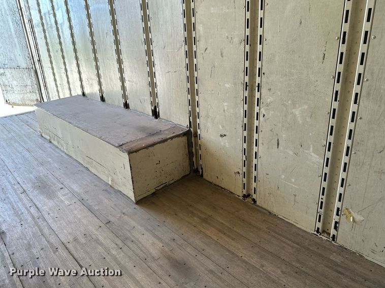 image for item HN9989 1985 Kentucky  dry van trailer