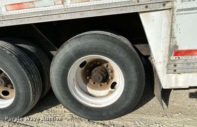 image for item HN9989 1985 Kentucky  dry van trailer