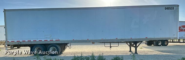 image for item HN9991 1991 Fruehauf  dry van trailer