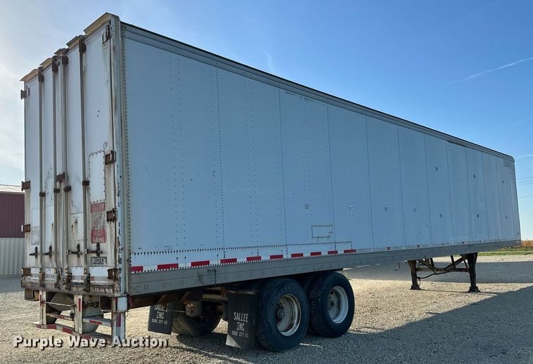 image for item HN9991 1991 Fruehauf  dry van trailer