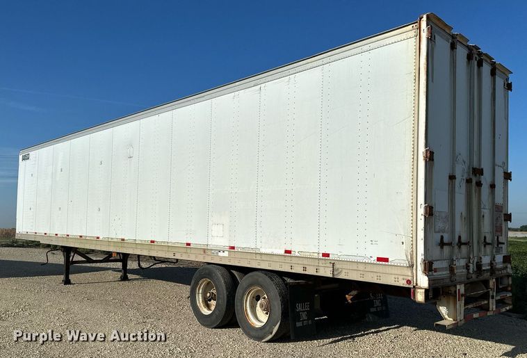 image for item HN9991 1991 Fruehauf  dry van trailer