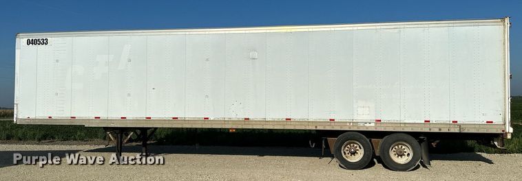 image for item HN9991 1991 Fruehauf  dry van trailer