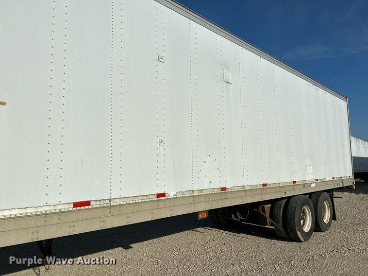 image for item HN9991 1991 Fruehauf  dry van trailer