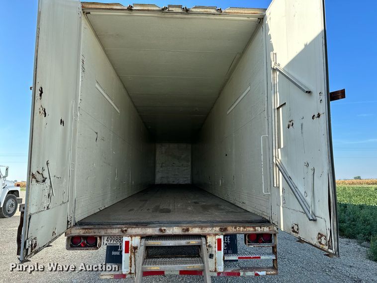 image for item HN9991 1991 Fruehauf  dry van trailer