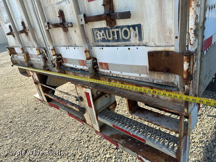 image for item HN9991 1991 Fruehauf  dry van trailer