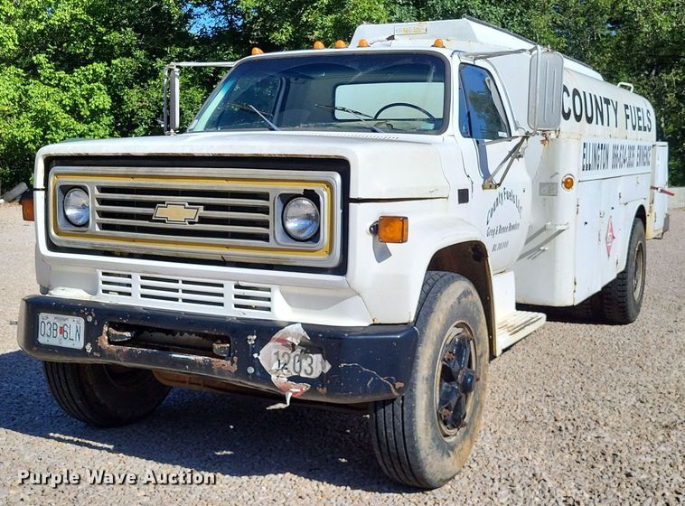 image for item LS9683 1988  Chevrolet C60  fuel truck