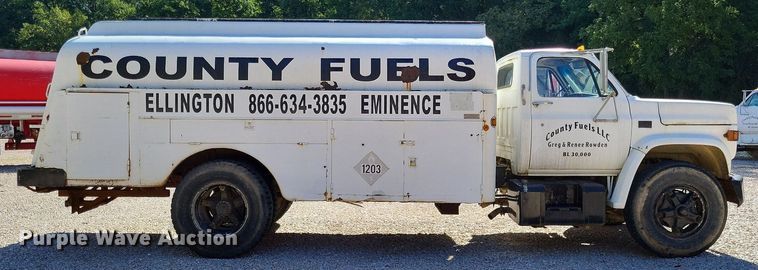 image for item LS9683 1988  Chevrolet C60  fuel truck