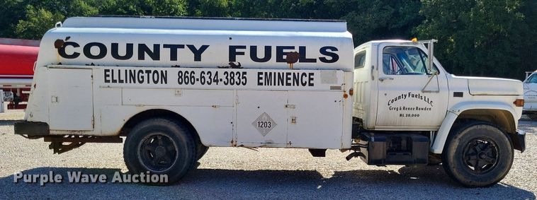 image for item LS9683 1988  Chevrolet C60  fuel truck