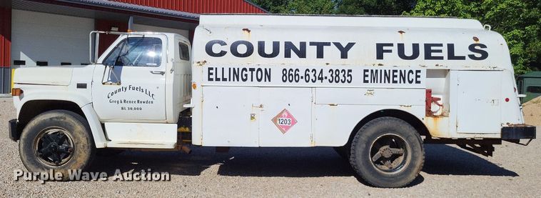 image for item LS9683 1988  Chevrolet C60  fuel truck