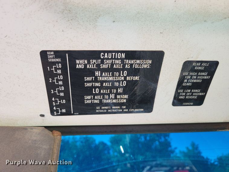 image for item LS9683 1988  Chevrolet C60  fuel truck