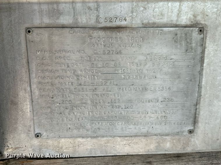 image for item ML9261 2006 Freightliner Business Class M2  fuel truck