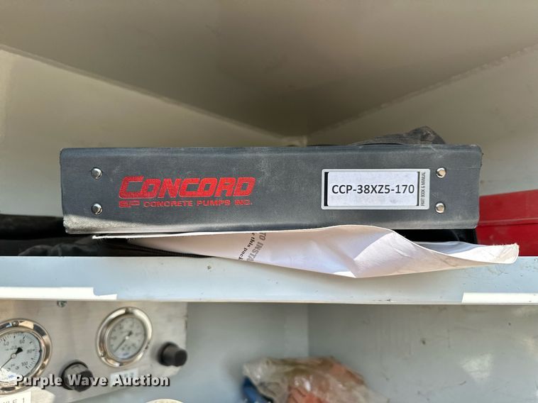 image for item MQ9351 2018 Kenworth T880  concrete pump truck