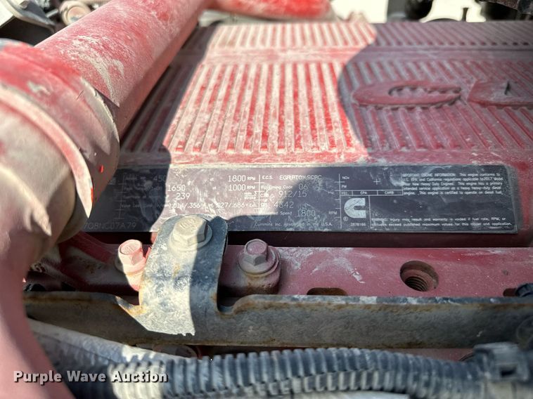 image for item MQ9351 2018 Kenworth T880  concrete pump truck