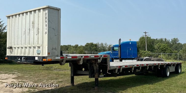 image for item MQ9364 2011 Transcraft DTL-2100  drop deck trailer