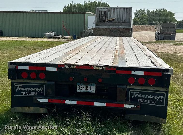 image for item MQ9364 2011 Transcraft DTL-2100  drop deck trailer