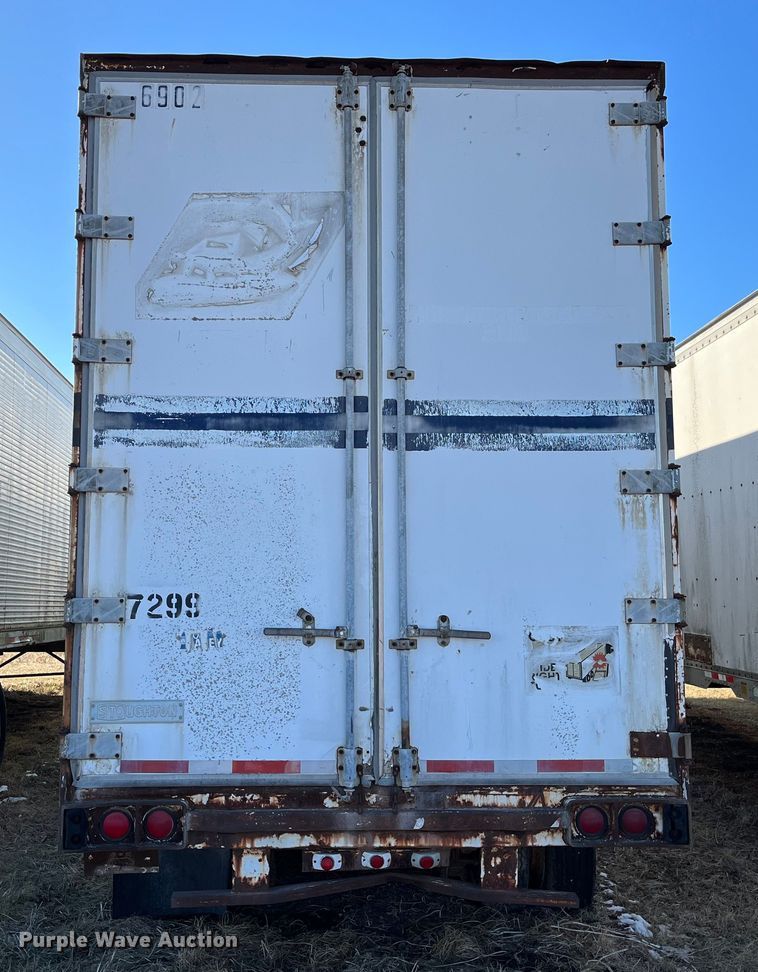 image for item MW9484 1988 Stoughton GSVW-485T-12''DF  dry van trailer