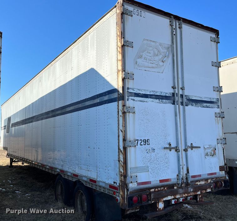 image for item MW9484 1988 Stoughton GSVW-485T-12''DF  dry van trailer