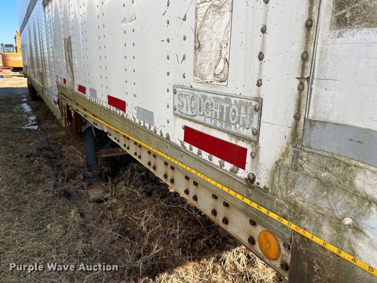 image for item MW9484 1988 Stoughton GSVW-485T-12''DF  dry van trailer