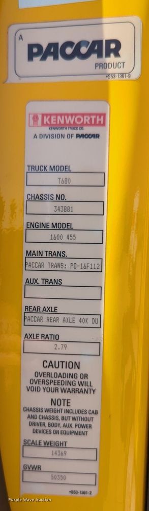 image for item MY9954 2020 Kenworth T680  semi truck