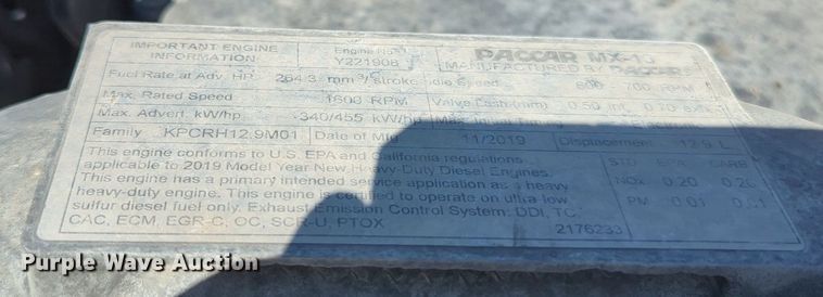 image for item MY9955 2020 Kenworth T680  semi truck