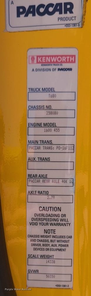 image for item MY9958 2019 Kenworth T680 semi truck