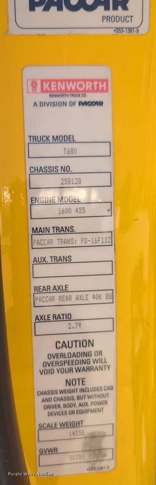 image for item MY9962 2019 Kenworth T680 semi truck