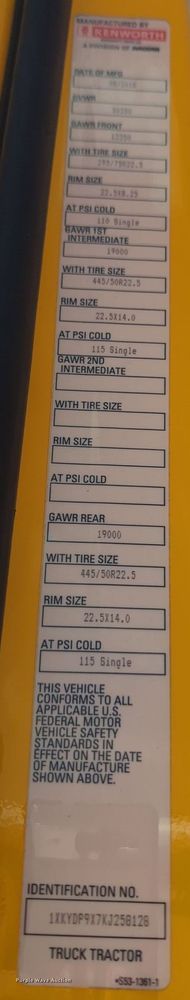 image for item MY9962 2019 Kenworth T680 semi truck