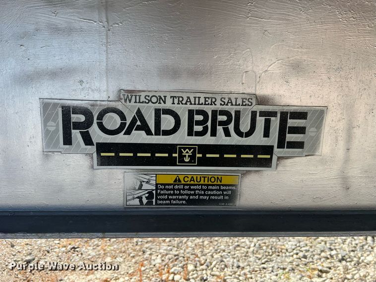 image for item NA9146 2001 Wilson CF900  flatbed trailer