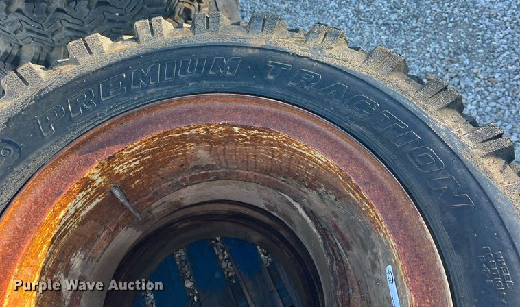 image for item NA9153 (6) 9.00-20 tires and wheels