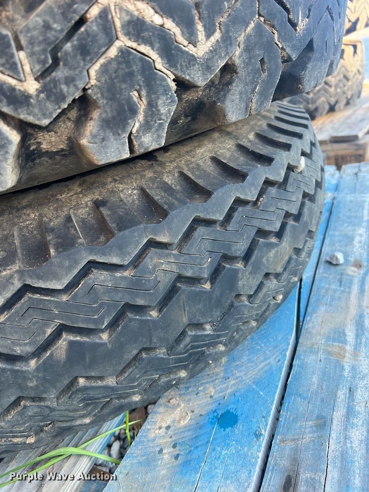 image for item NA9153 (6) 9.00-20 tires and wheels