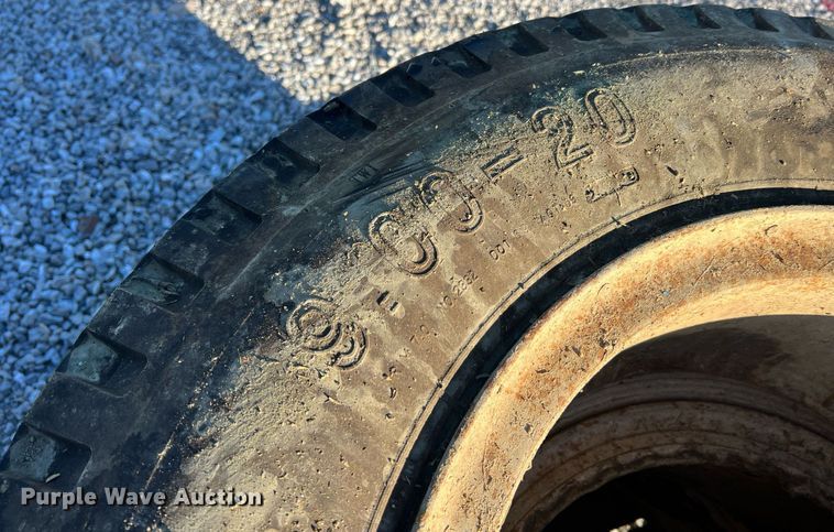 image for item NA9153 (6) 9.00-20 tires and wheels