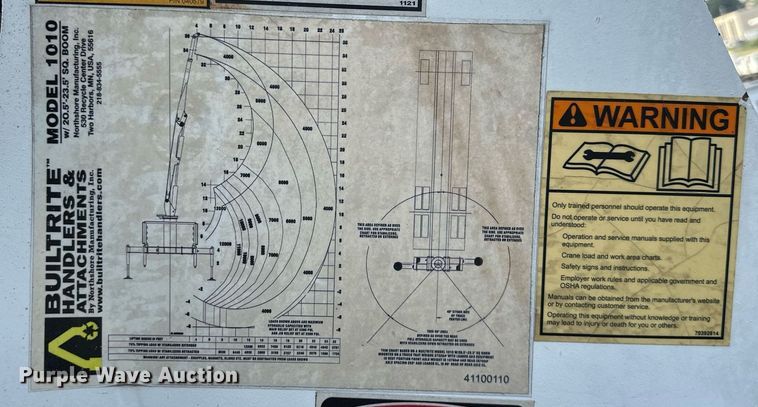 image for item NL9010 Builtrite 1010  truck crane