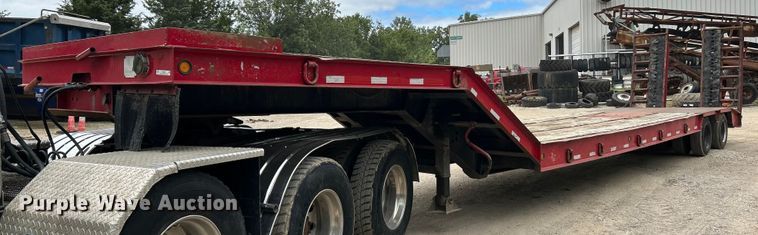 image for item NL9490 1990 Interstate 50LBG  drop deck equipment trailer