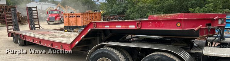 image for item NL9490 1990 Interstate 50LBG  drop deck equipment trailer