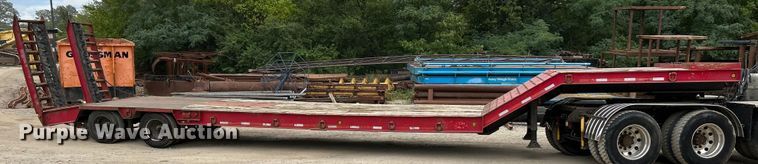image for item NL9490 1990 Interstate 50LBG  drop deck equipment trailer