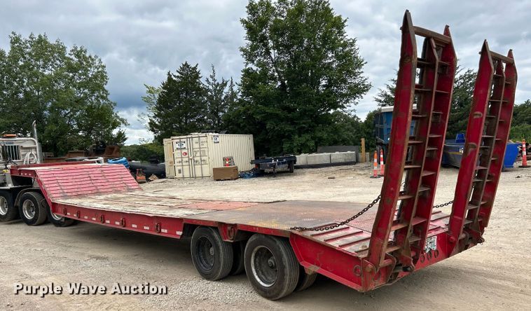 image for item NL9490 1990 Interstate 50LBG  drop deck equipment trailer