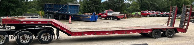 image for item NL9490 1990 Interstate 50LBG  drop deck equipment trailer
