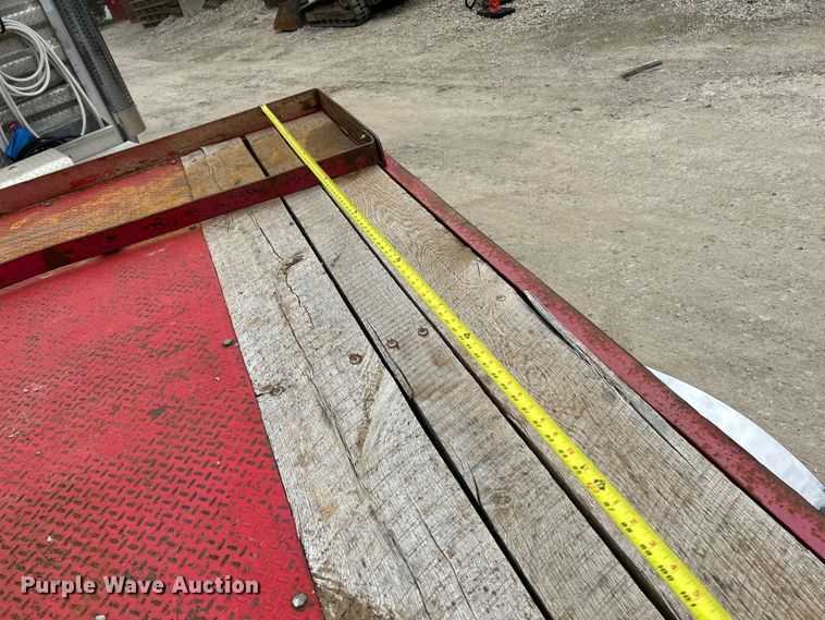 image for item NL9490 1990 Interstate 50LBG  drop deck equipment trailer