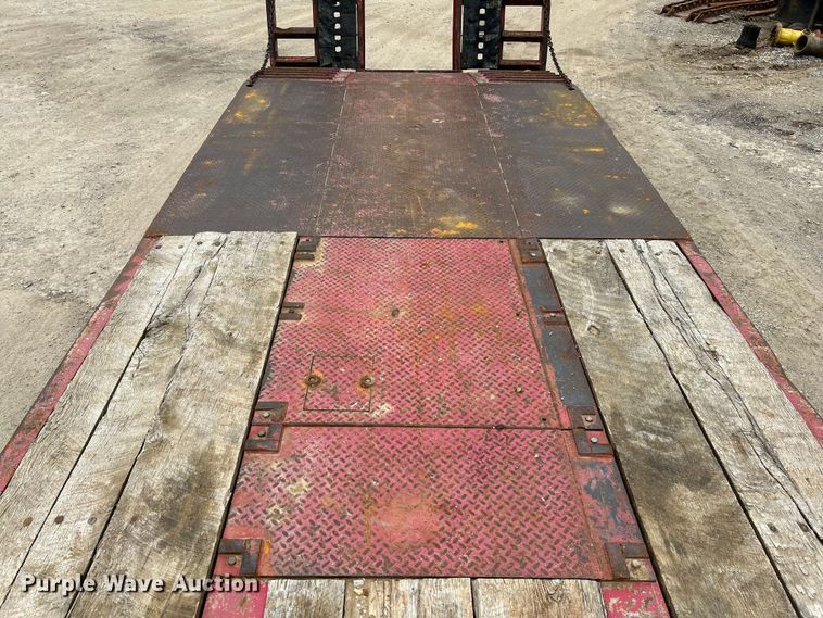 image for item NL9490 1990 Interstate 50LBG  drop deck equipment trailer